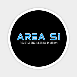 Area 51 Reverse Engineering Division Magnet