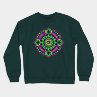 Pot Mandala Crewneck Sweatshirt
