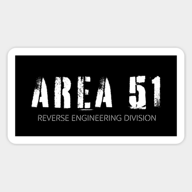 Area 51 Reverse Engineering Division Magnet by Paranormalshirts