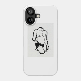 UNAPOLOGETIC FTM Queer Transmasculine Transgender Body Positivity Art Phone Case
