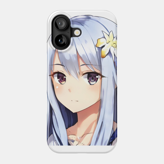 anime girl manga cute style Phone Case by animegirlnft
