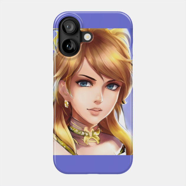 anime  face manga girl  elegant style Phone Case by animegirlnft