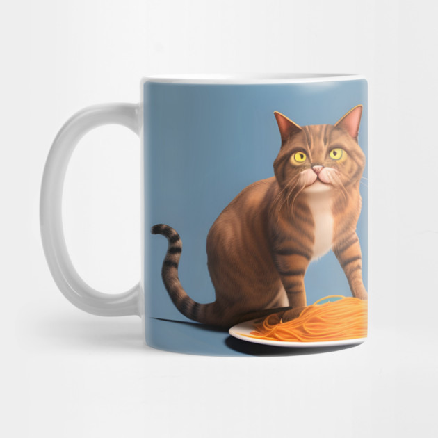 cat pasta lover  kawaii food by animegirlnft