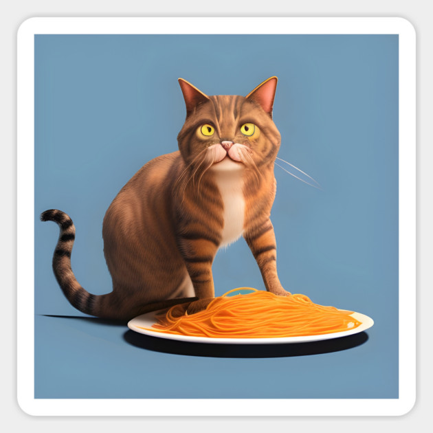 cat pasta lover  kawaii food Sticker by animegirlnft