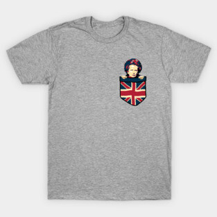 Margaret Thatcher Chest Pocket T-Shirt