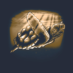 Turtle in the Ocean T-Shirt
