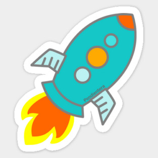 Rocket Sticker