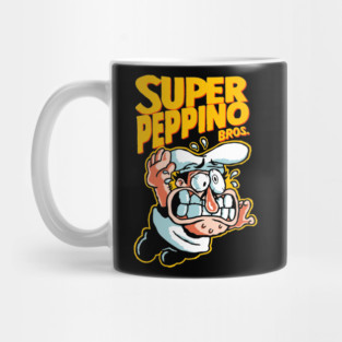 Super Peppino - Black Shirt Mug