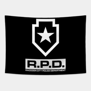 Pocket Raccoon City Police Department RPD Tapestry