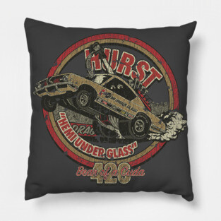 426 Hemi 'Bear of a Cuda' Barracuda Pillow