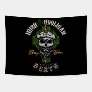 Irish Hooligan St Patricks Celtic Tapestry