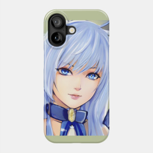 manga art cosplay blue eyes Phone Case