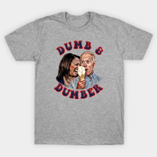 DUMB & DUMBER Biden and Harris Cartoon T-Shirt