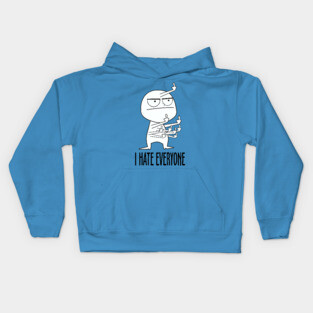 I Hate Everyone Kids Hoodie