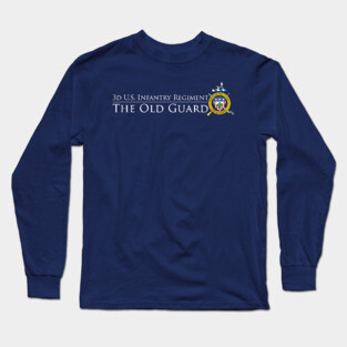 The Old Guard - white lettering Long Sleeve T-Shirt