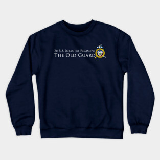 The Old Guard - white lettering Crewneck Sweatshirt