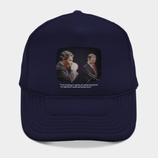 Reagan Mondale Debate Hat