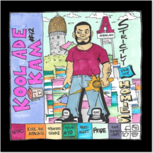 Support Kam Komics:  Strictly for my homies Tshirt Posters and Art