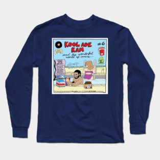 Support Kam Komics:  Kool Ade Kam and his wonderful world of comics... Long Sleeve T-Shirt
