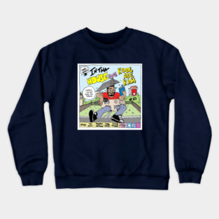 Support Kam Komics: In tha house with Kool Ade Kam Crewneck Sweatshirt