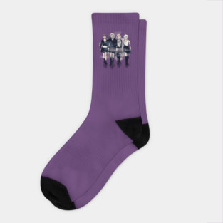 Golden Witch Girls Socks