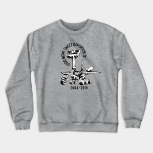 Mars Rover Opportunity Crewneck Sweatshirt