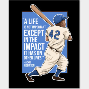 Jackie Robinson Posters and Art