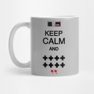 Keep Calm Konami Code Mug
