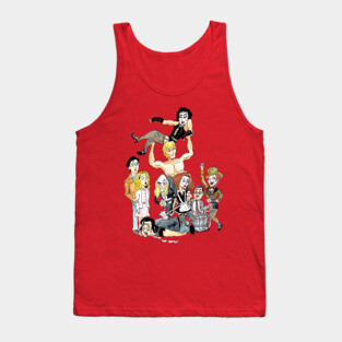 Rocky Horror picture Show - cartoon style Tank Top