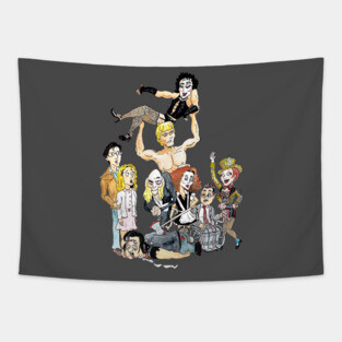 Rocky Horror picture Show - cartoon style Tapestry