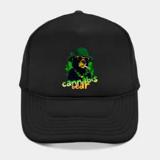 Cannabis Black Bear Hat