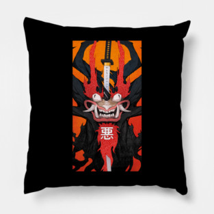 Samurai jack Aku Pillow