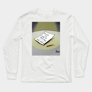Gone writing - poetry Long Sleeve T-Shirt