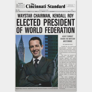 Kendall Roy Posters and Art