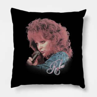 Reba McEntire // Vintage Faded 80s Pillow