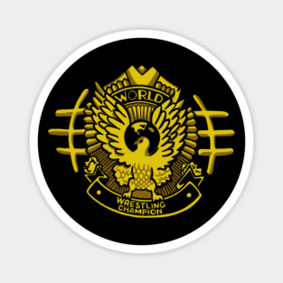 World Wrestling Buddies Championship Magnet
