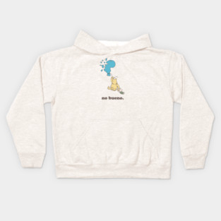 No Bueno When Winnie The Pooh's Balloon Pops Kids Hoodie
