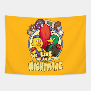 Don't Hug Me I'm Scared Tapestry