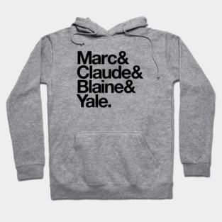 WED Fab Four - Marc Claude Blaine Yale Hoodie