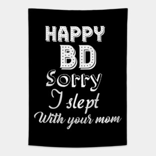 Happy Dad Happy Life Tapestry