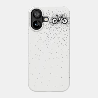 mountain bike cycling mountain biker gift cyclist bicycle Phone Case