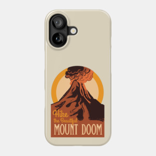 Hike the Beautiful Mount Doom • Lord of the Rings • National Parks Phone Case