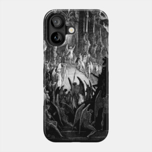 Court of devil Hell dore Phone Case