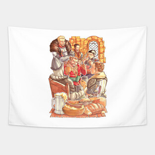 Winter Warmers: Tavern Warmth Tapestry