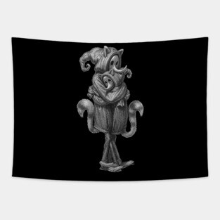 Foxy Couple Tapestry