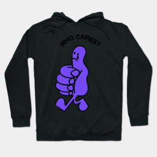 rex orange county who cares purple Hoodie