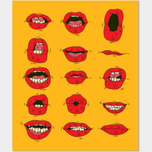 Al mouth no ears Posters and Art