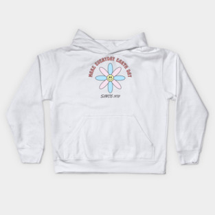 Make Everyday Earth Day Kids Hoodie