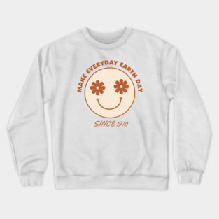 Make Everyday Earth Day Crewneck Sweatshirt