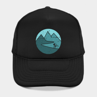 mountain bike cycling mtb mountain biking cyclist gift Hat